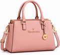 Blushmira Elegant Women's Handbag – Blush Pink Shoulder & Tote Bag